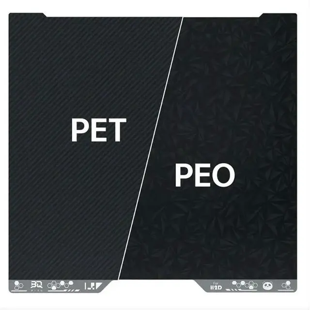 Main image of 1PCS Panda Build Plate Designer Series PEO+PET Double-Sided Spring Steel Sheet for H2D/H2S 3D Printer