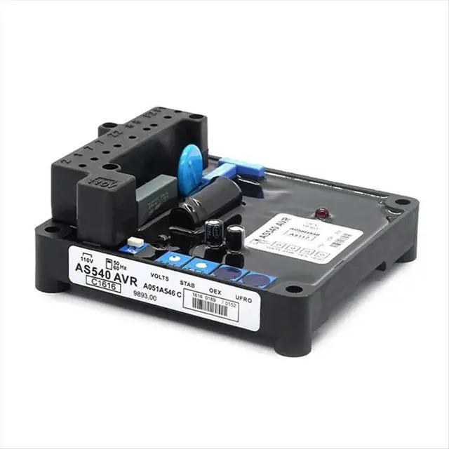 Alt view image 2 of 3 - AS540 AVR Brushless Generator Automatic Voltage Regulator Power Stabilizer Power Crude Oil Genset Alternator Accessories