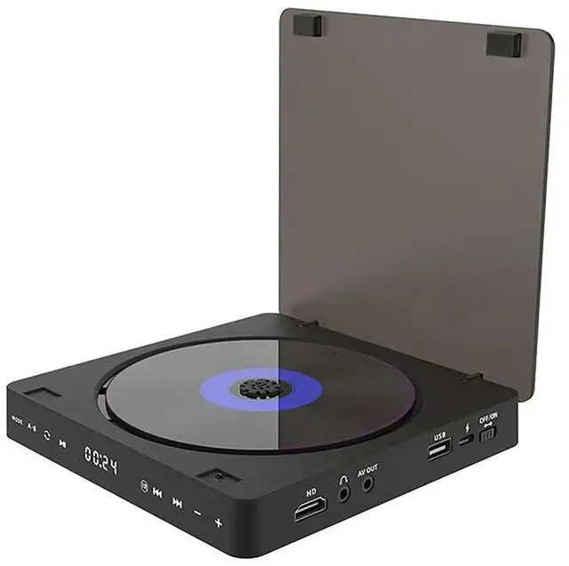 Alt view image 2 of 3 - HD DVD/VCD Player Video Player Multifunctional Player 1080P Mini Anti-Skip DVD Player with Remote Control