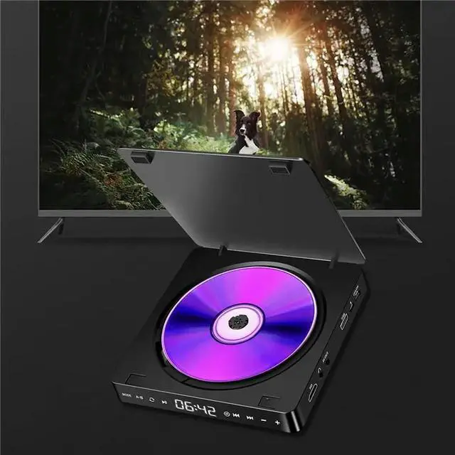 Alt view image 3 of 3 - HD DVD/VCD Player Video Player Multifunctional Player 1080P Mini Anti-Skip DVD Player with Remote Control