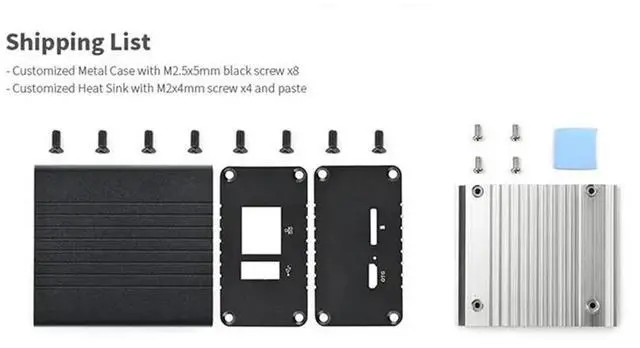 Main image of For NEO Development Board+Heat Sink+l Case Kit Allwinner H3 Quad Core 512MB RAM Openwrt/LEDE Complete Machine