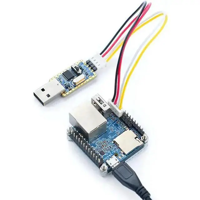 Alt view image 2 of 3 - For NEO Development Board+Heat Sink+l Case Kit Allwinner H3 Quad Core 512MB RAM Openwrt/LEDE Complete Machine