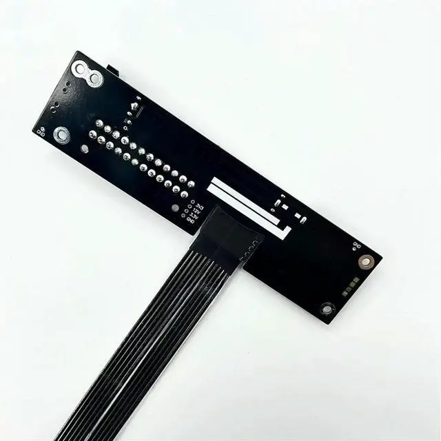 Alt view image 3 of 3 - M.2 NVMe to PCI-E 5.0 X16 EGPU Adapter Cable ITX/ Laptop Graphics Card External Docking Station K43SG--30cm