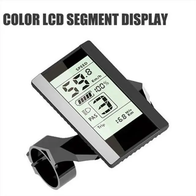Alt view image 2 of 3 - Black Ebike Display 800S for BBS01 BBS02 HD Midder Motor Package Includes 1 Display