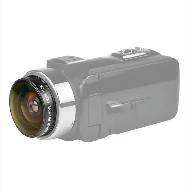 Alt view image 3 of 3 - 37MM 0.2X HD Ultra Wide Fisheye Lens for , , for Video Cameras Camcorder