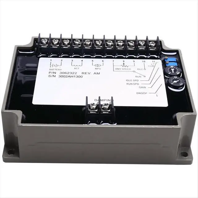 Alt view image 3 of 3 - 3062322 Generator Speed Controller Speed Stabilizer Electric Governor Engine Control Circuit Board Module Genset Part
