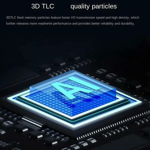 Alt view image 3 of 3 - SK M2 NVME 2242 256GB High-Speed Solid State Drive High-3D Flash Memory High-Speed Reading/Writing