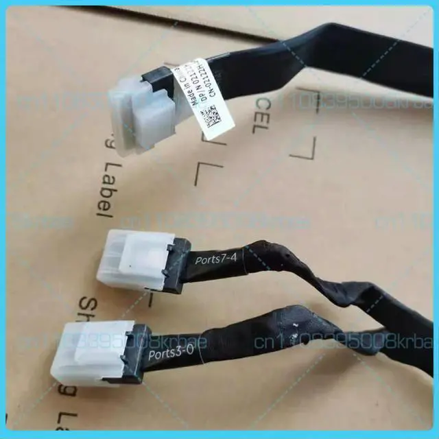 Alt view image 6 of 6 - For SAS SFF8654 8I 74-pin interface converter to 2x SFF8087 single 36P data cable
