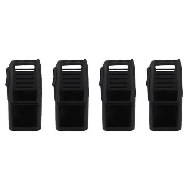 Alt view image 4 of 6 - 4X Handheld Radio Silicone Cover Protect Case For Baofeng Uv-82 Black