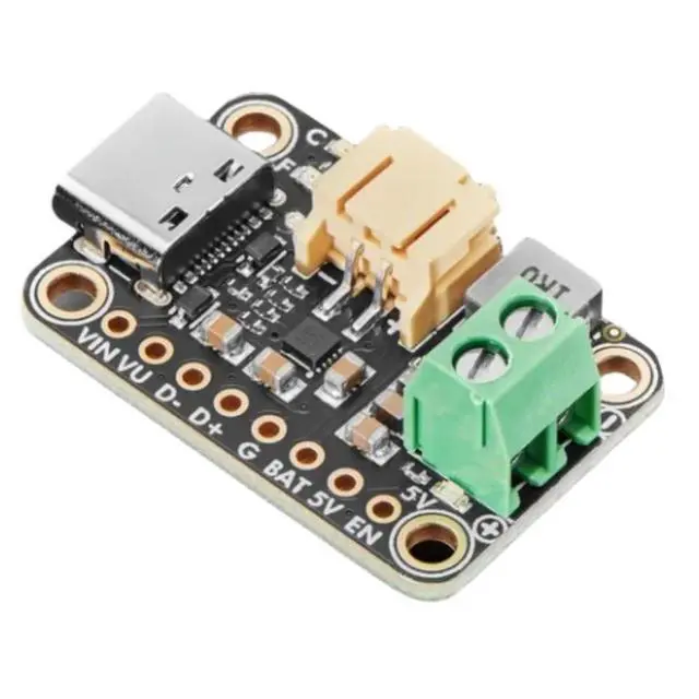 Alt view image 3 of 4 - bq25185 USB/DC/Solar Charger with 5V Boost Board Compact module