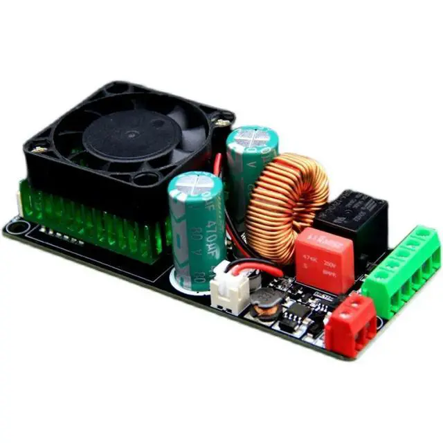 Alt view image 4 of 6 - Nvarcher HIFI Mono 500W Digital Amplifier Class D Audio moudle With Speaker Protection Better Than LM3886 IRS2092S