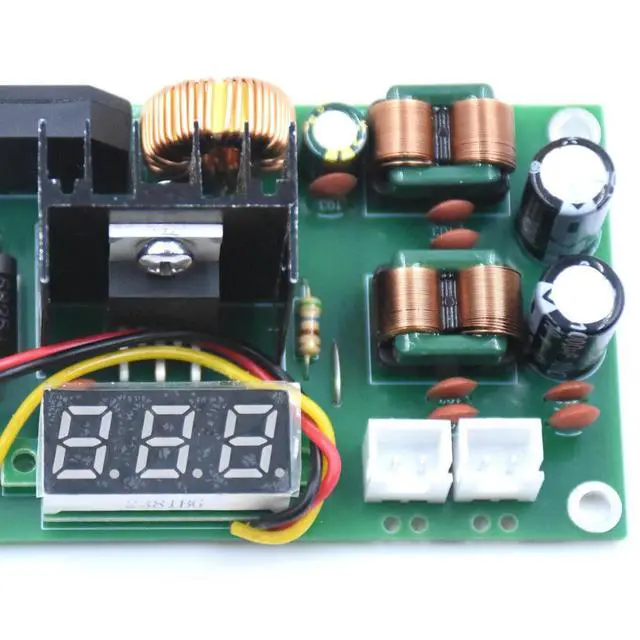 Alt view image 5 of 6 - LM2596 power module 3A voltage regulator djustabl voltage voltage regulator power board AC/DC dual-use