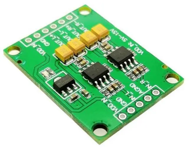 Alt view image 5 of 6 - Audio Single-Ended Analog Input to Differential Balanced Analog Output Module Conversion Board Differential