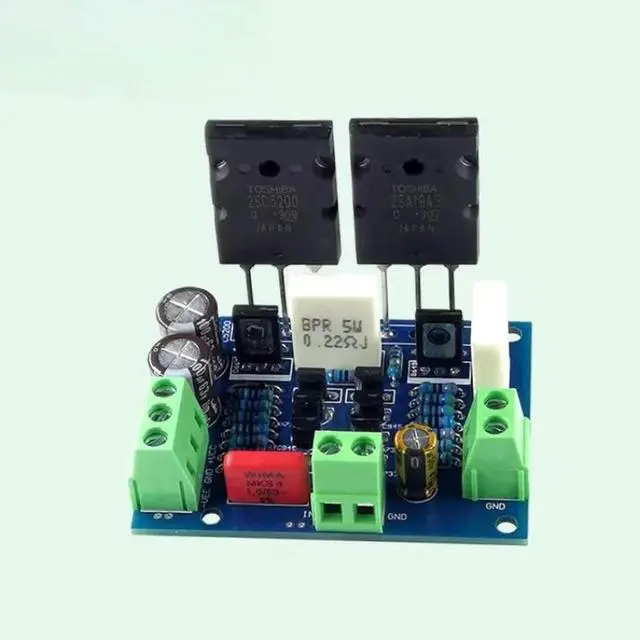 Main image of High fidelity 150W fully complementary mono C5200 A1943 high power amplifier board