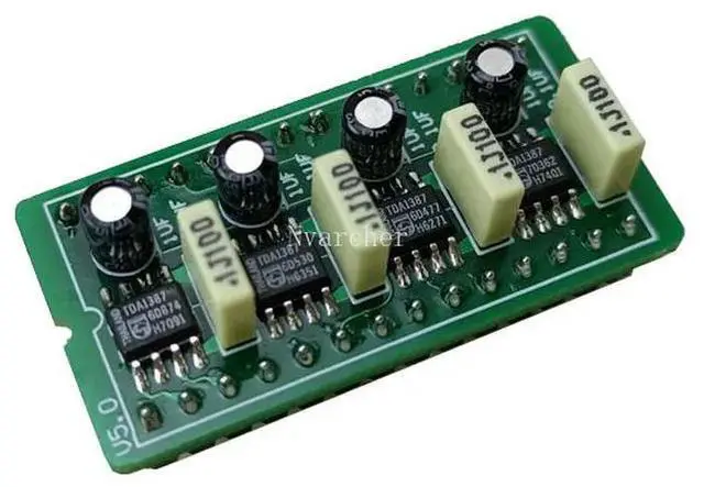 Main image of Nvarcher SAA7220P/NOS + 4 parallel TDA1387 to replace TDA1541A