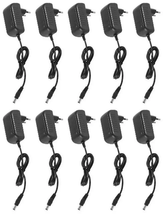 Main image of 10X AC 100-240V A DC 9V 2A Adapter Converter Power Supply (EU Plug)
