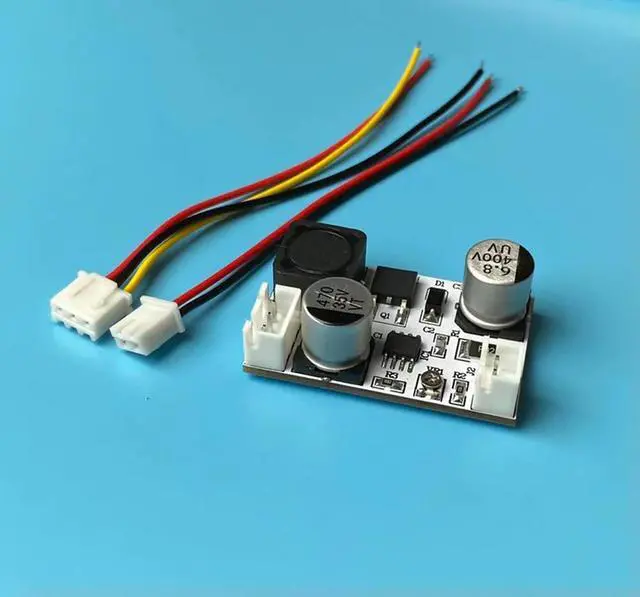 Alt view image 3 of 3 - 5V-12V boost 140V-270V output adjustable glow tube in12 cat eye tube 6E2 6E1 boost module
