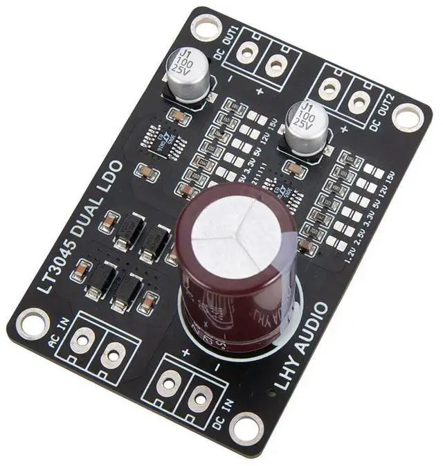 Main image of Nvarcher LT3045 dual-channel positive voltage DC stabilized power supply low noise high precision linear upgrade DAC