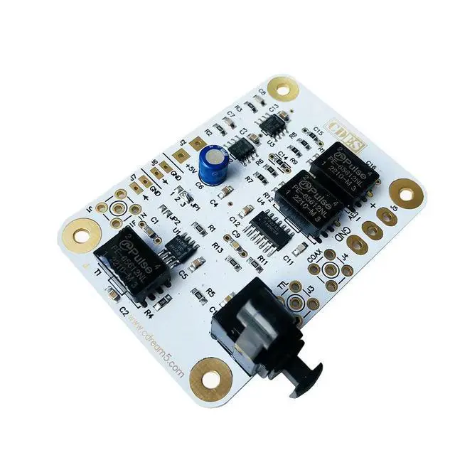 Alt view image 3 of 3 - Nvarcher Digital Signal Output Optical Drive CD Buffer Board SPDIF Coaxial AES Balanced
