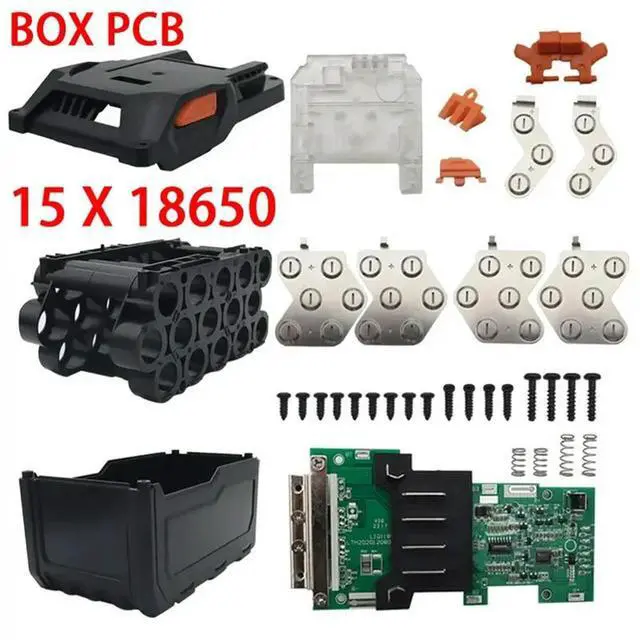 Alt view image 3 of 3 - 15 Core Li- Battery Case Shell Charging Protection Board PCB For AEG RIDGID 18V Lithium Battery R840083 R8400