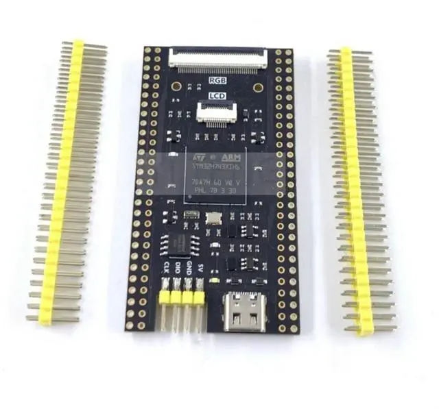 Alt view image 3 of 3 - STM32H743, STM32H743XIH6 core board system learning board 480Mhz STM32 development board compatible with OpenMV