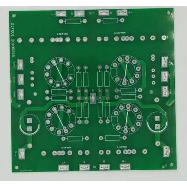 Alt view image 2 of 3 - Refer to the Audio Note Kondo G1000i main amplifier circuit for the front-end board 12ay7, 12au7 PCB