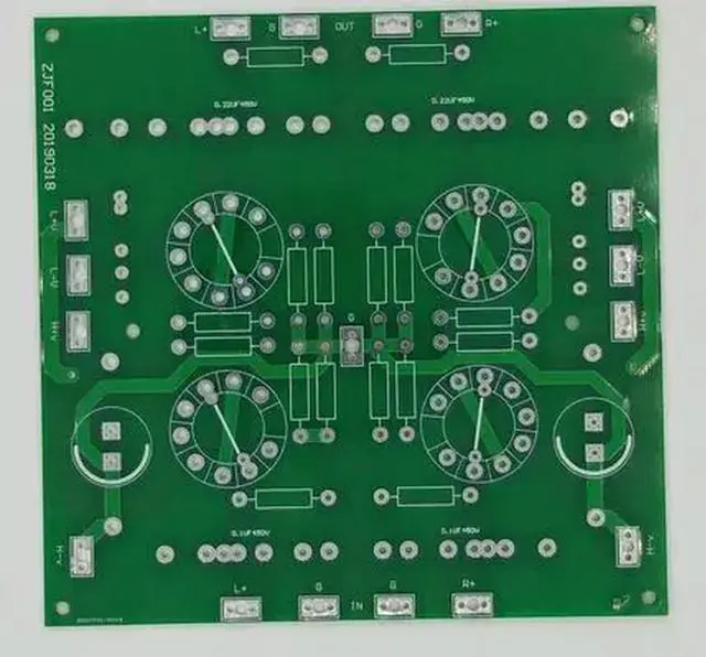 Main image of Refer to the Audio Note Kondo G1000i main amplifier circuit for the front-end board 12ay7, 12au7 PCB