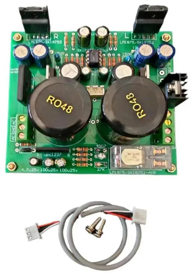 Main image of JRC5532+SK18752 HIFI level fever amplifier board with front-end and speaker protection finished board
