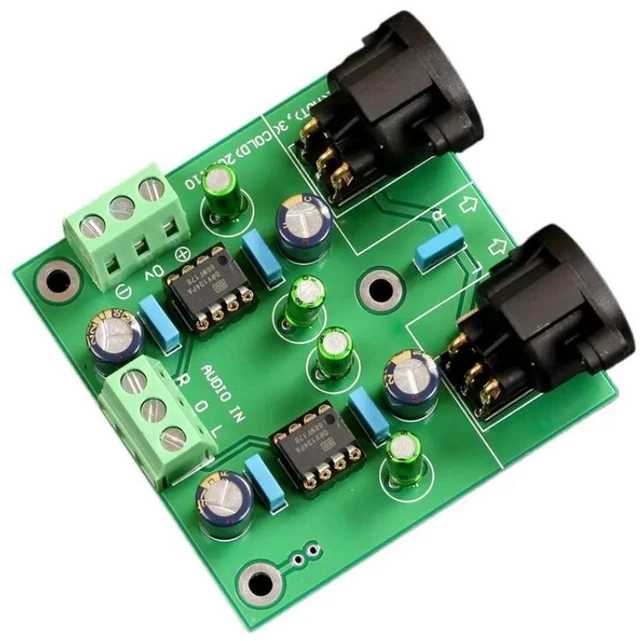 Alt view image 2 of 3 - DRV134PA dual channel single-ended to balance board