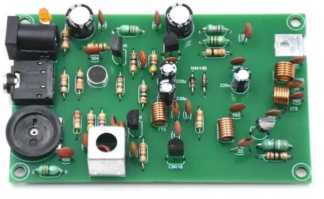 Main image of Microphone FM Transmitter Student Experiment Technology Production DIY Radio Kit