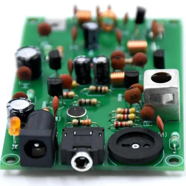 Alt view image 2 of 3 - Microphone FM Transmitter Student Experiment Technology Production DIY Radio Kit