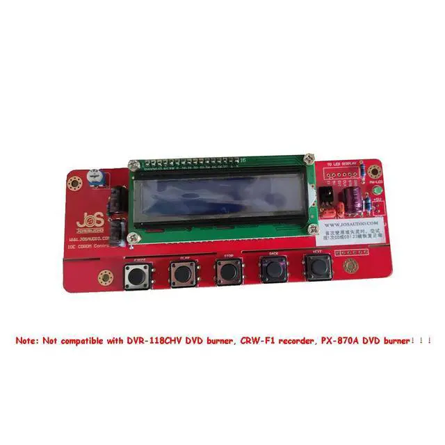 Alt view image 3 of 3 - CD/DVDrom Optical Drive Controller DIY player CD driver, turn to disk, IDE CD-ROM finished product with remote control