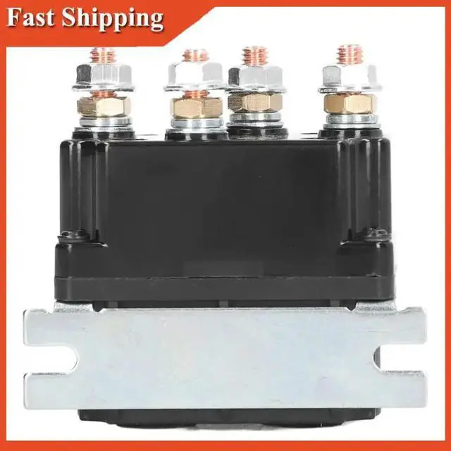 Alt view image 3 of 3 - Winch Relay With Controller 12V 250A Winch Relay Kit With Remote Controller Relay Contactor Switch For Industrial Car