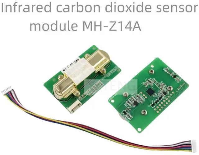 Main image of (1Pcs) CO2 SENSOR MH-Z14A infrared CO2 sensor module, serial port PWM 400-5000ppm. Analog output with cable