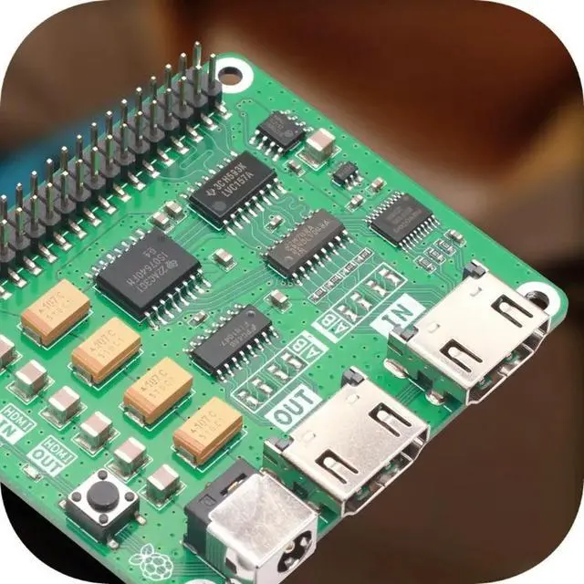 Alt view image 3 of 3 - Raspberry Pi I2S Signal Isolation Expansion Board DAC Decoder HDMI to I2S AK4493 ES9038