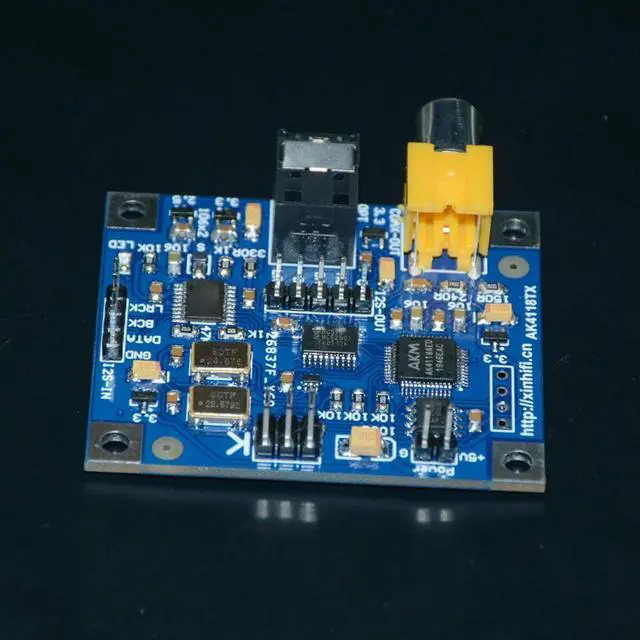 Alt view image 3 of 3 - Nvarcher AK4118 Coaxial Fiber Optic I2S Output Board up to 24bit 192K VOLUMIO MOODEF For Raspberry Pi 2B 3B 3B+ 4B