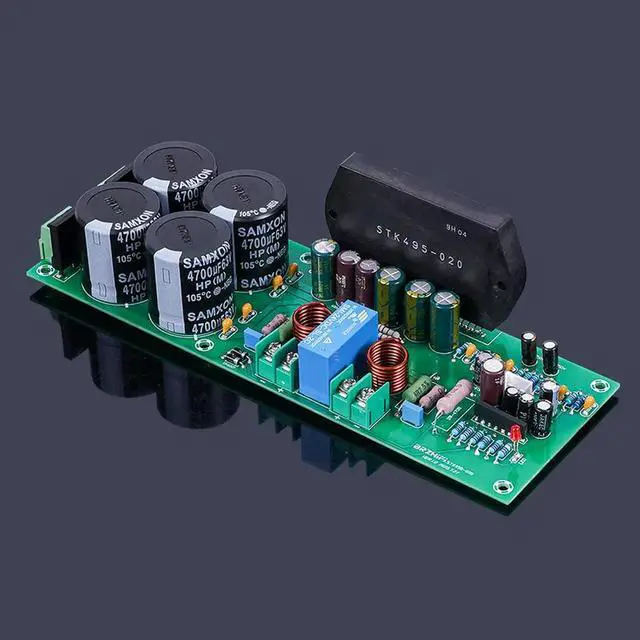 Alt view image 3 of 3 - Thick film STK495-020 warm amplifier pure rear amplifier high power 130W+130W