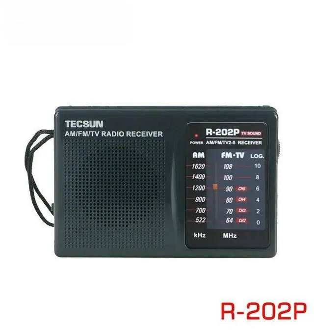 Main image of R-202P Digital Demodulation Mechanical Tuning Pocket FM AM TV Audio Campus Radio