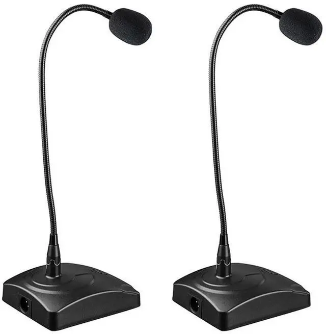 Main image of 2X QR-501 Wired Conference Microphone, Office Meeting Gooseneck Recording Microphone Condenser Microphone