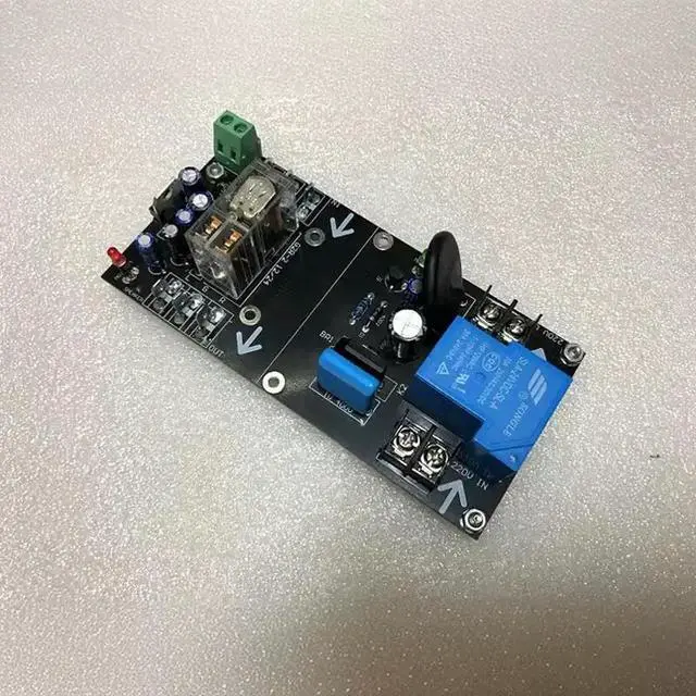 Alt view image 3 of 3 - Digital high-power power amplifier transformer electrical anti-shock power supply soft start board plus horn protection