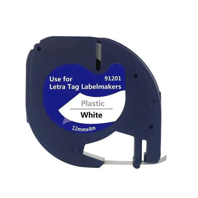 Alt view image 2 of 3 - 30Pcs el Maker Refills For Dymo Letratag Refills 12Mm X 4M White Plastic el Tape For Letra Tag Plus LT el Mak
