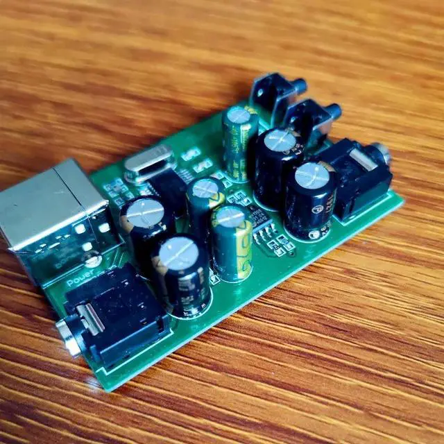 Alt view image 2 of 3 - USB External Sound Card DAC Decoder with Headphone Amplifier Good Sound Dual Chip Driver-Free Support OTG