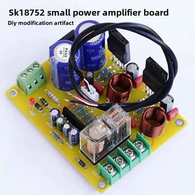 Main image of SK18752 High-Fidelity Amplifier Board Audiophile Grade Finished Board Old Speaker DIY Artifact PK Classic LM1875 3886