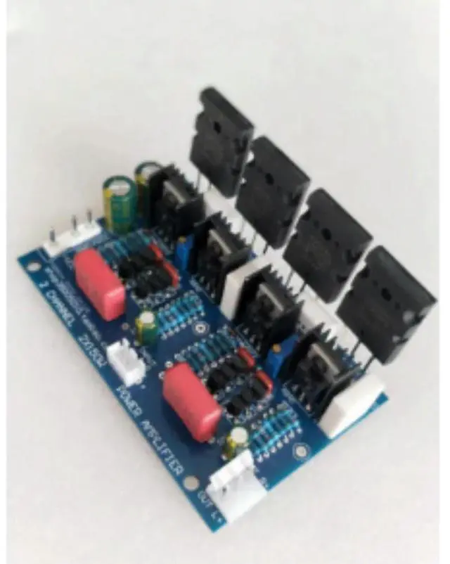 Alt view image 3 of 3 - Stereo 2X150W Pure Post-Class A/B HIFI Amplifier Board 5200/1943 High-Power Amplifier Board
