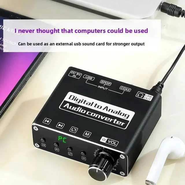 Main image of Coaxial Audio Converter Optical Digital SPDIF to 3.5mm TV to Speaker Cable Compatible with Hisense RF