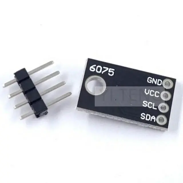 Alt view image 2 of 3 - MCU-6075 Small volume module VEML6075 UVA UVB ultraviolet light intensity sensor module DC1.7-3.6V