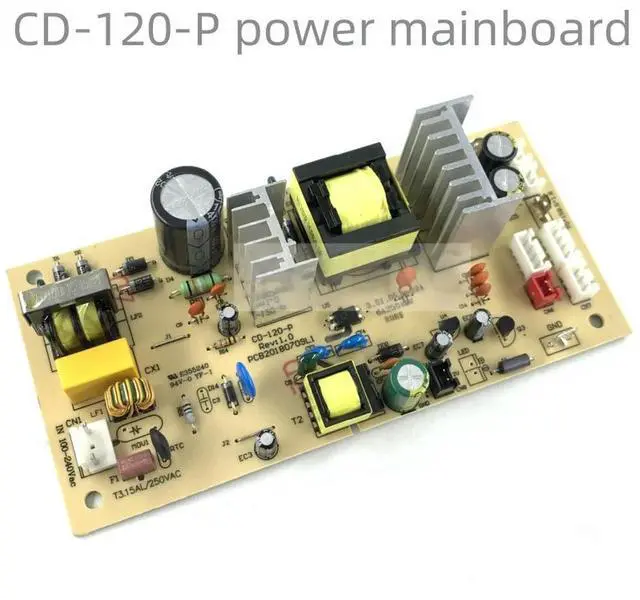 Main image of CD-120-P REV-1.0-PCB20180709L1 E355240 circuit board refrigeration sheet parts internal and external fan motherboard 110-240V