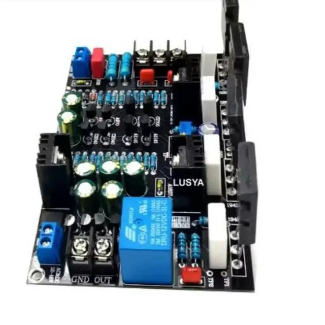 Alt view image 3 of 3 - Mono 200W Amplifier Board 1943+5200 Post-stage Amplifier Board with Speaker Protection