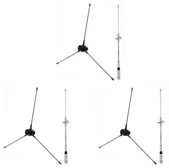 Main image of 6 Set Electronic Accessories:3 Set Antenna UHF-F 10-1300Mhz Antenna & 3 Set Dual Band Antenna UHF / VHF 144/430Mhz 2.1