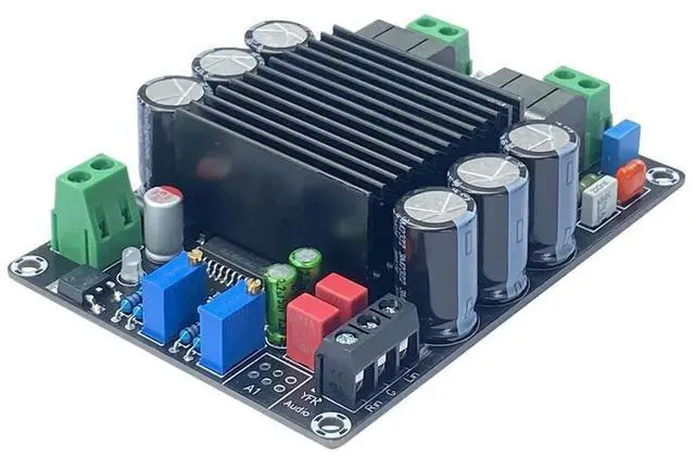 Main image of STA508 Power Amplifier Board, Digital Class D HIFI Amplifier Module 12V Desktop Dual Channel Power Amplifier Fever Parts
